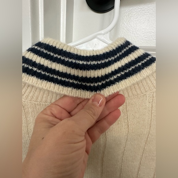 Heartloom Cream and Black Cable Knit Cardigan - Picture 9 of 9